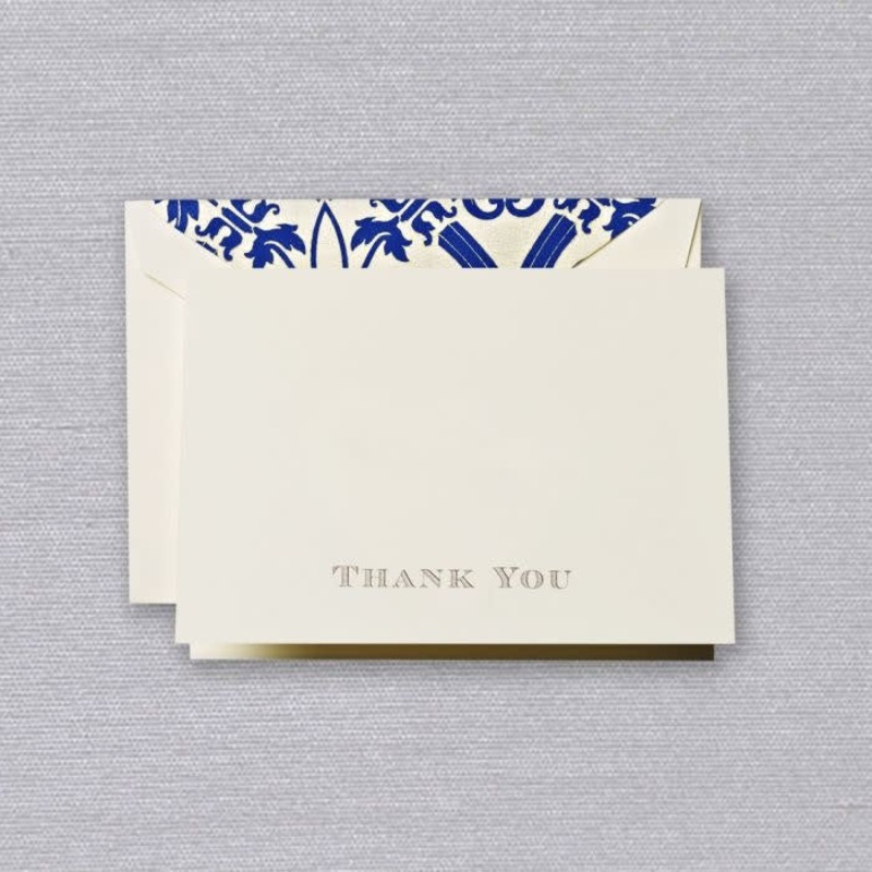 Crane Regency Thank You Note (10 ea)
