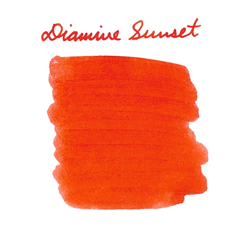 Diamine Sunset – Ink Sample