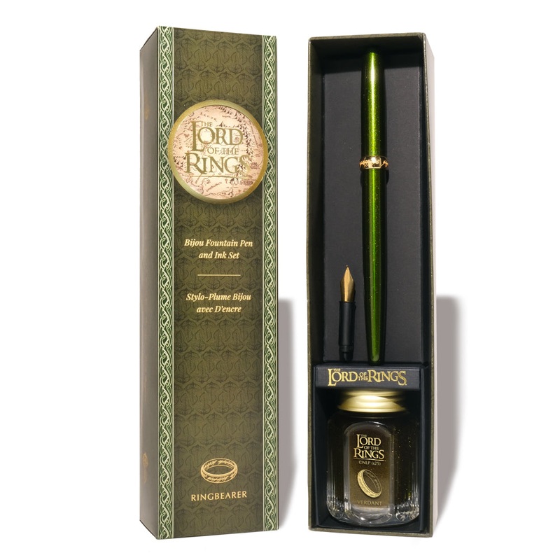 Ferris Wheel Press x Lord of the Rings Ringbearer Bijou Fountain Pen + 28ml Ink Set Medium