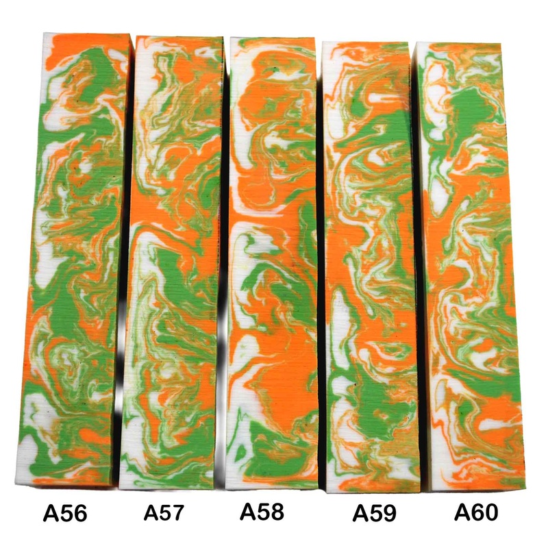 John’s Alumilite Pen Blanks #A56-60 Pen Blank #A56