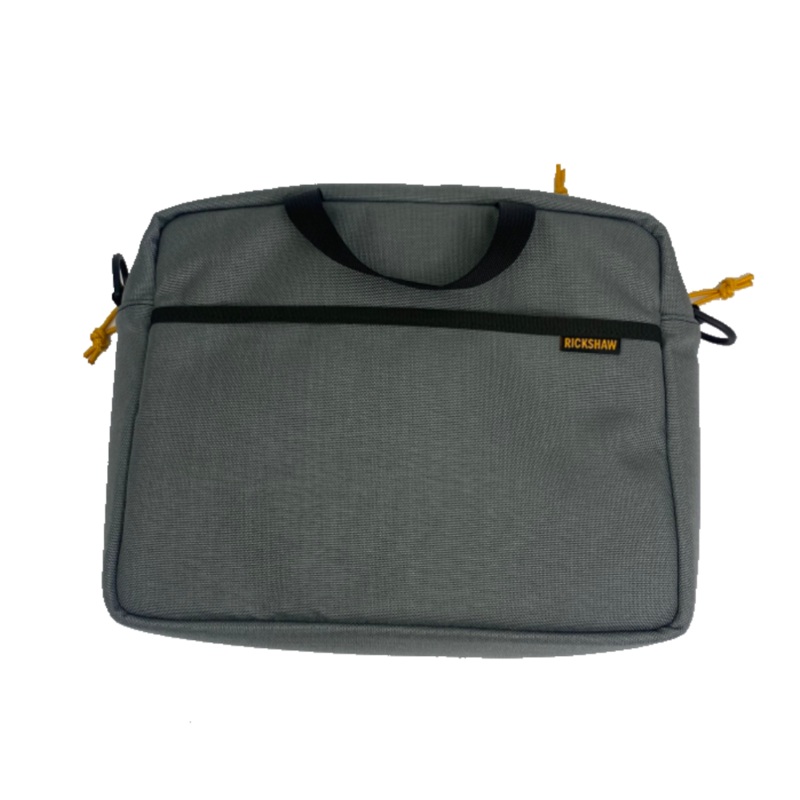 Rickshaw Bagworks Banzai Bag – Grey with Saffron