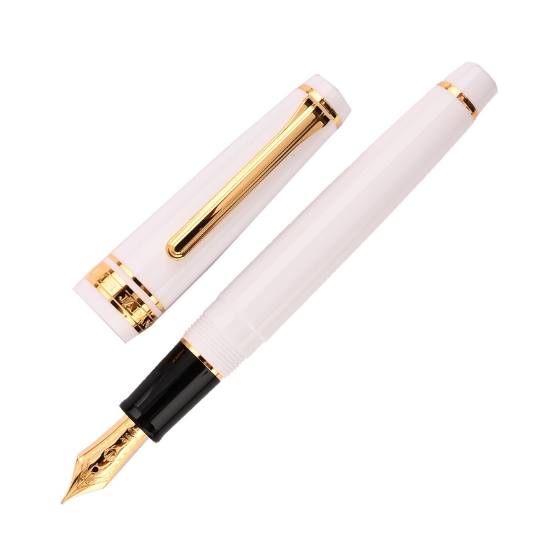 Sailor Professional Gear Slim Fountain Pen – White GT Fine