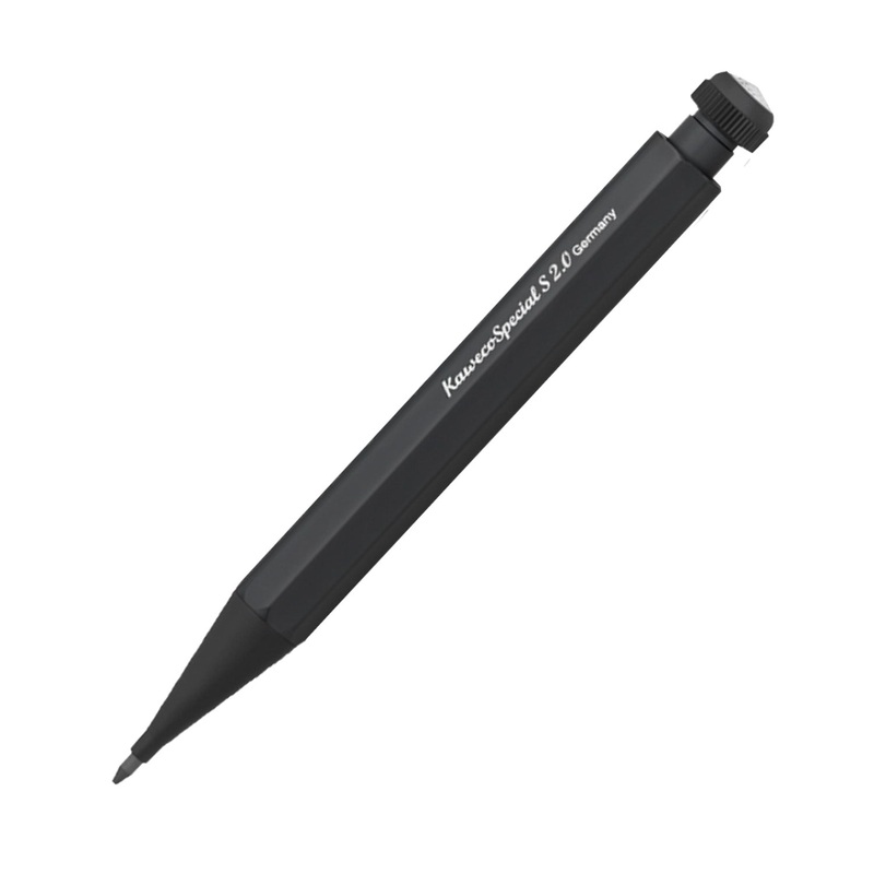 Kaweco Special (S) 2mm Mechanical Pencil with Optional Clip – Black