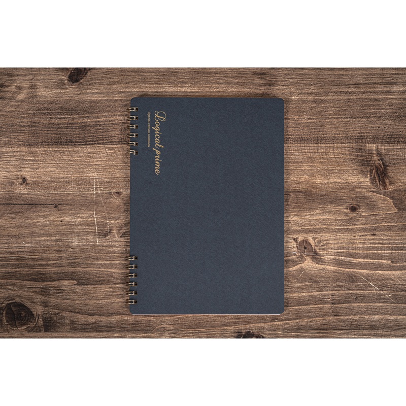 Logical Prime Notebook – W Ring – A5 – 6mm Ruled – 100 Pages