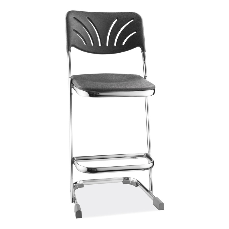 NPS 6600 Series Elephant Z-Stool With Backrest