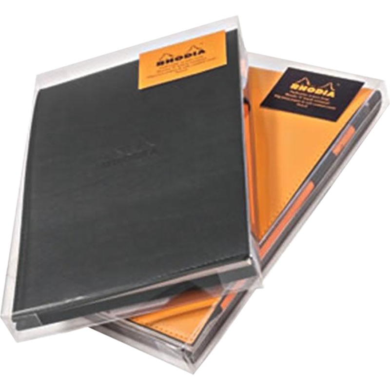 Rhodia “R” Notepad Gift Set Black w/blank pad 6 x 8
