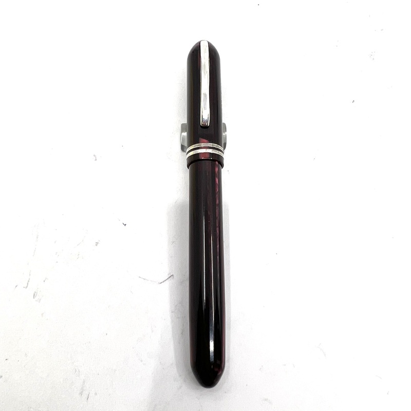 Visconti Viscontina Striped Burgundy (Vintage) Celluloid Limited Edition Mini Fountain Pen