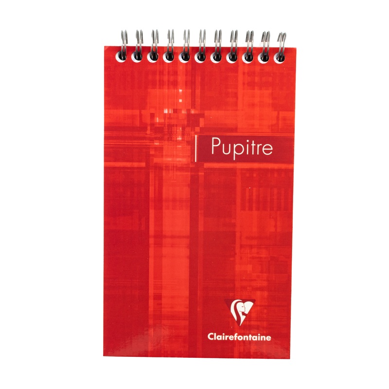 Clairefontaine Classics Top Wirebound Notepad 3 1/4 x 5 1/2 Graph Purple