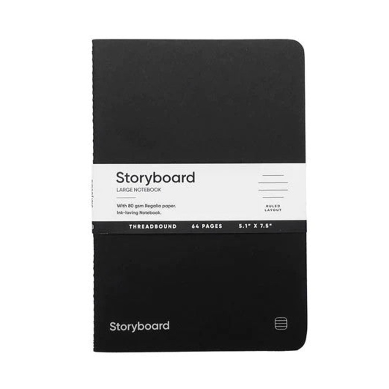 Endless Large Storyboard Notebook 64 Pages – Regalia Paper – Blank
