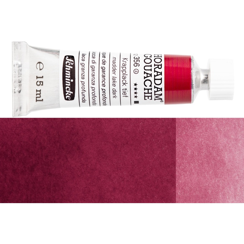 Horadam Gouache, 15 mL, #356 Madder Lake Dark