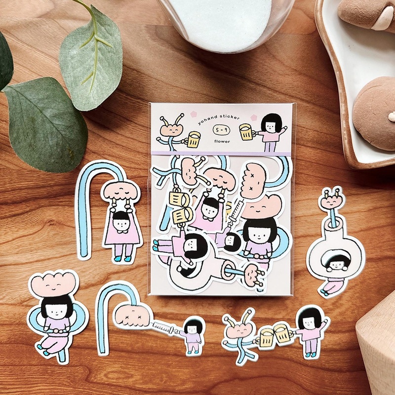Yohand Studio Sticker Pack – Flower Friends