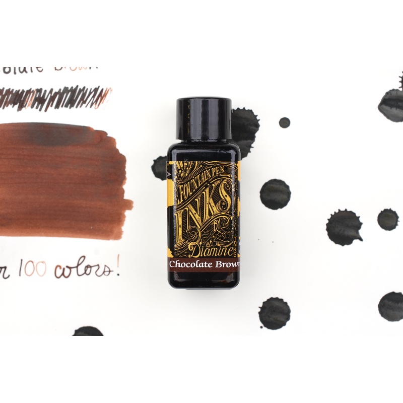Diamine Fountain Pen Ink – Chocolate Brown – 30mL