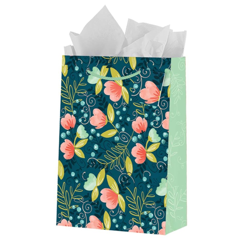 Floral Gift Bag – Large