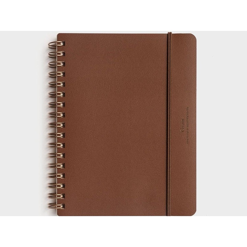 Grain Notebook – B6 – Brown