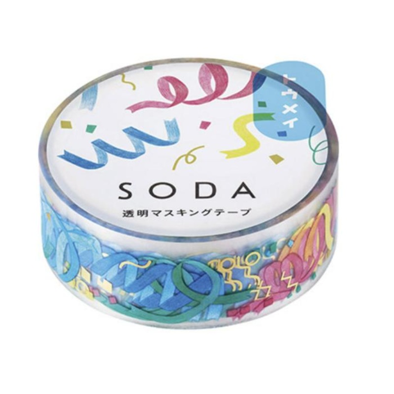 King Jim SODA Transparent Masking Tape –  Party