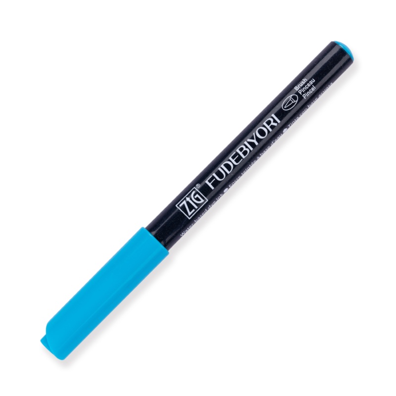 Kuretake Zig Fudebiyori Brush Pen – Cobalt Blue 031
