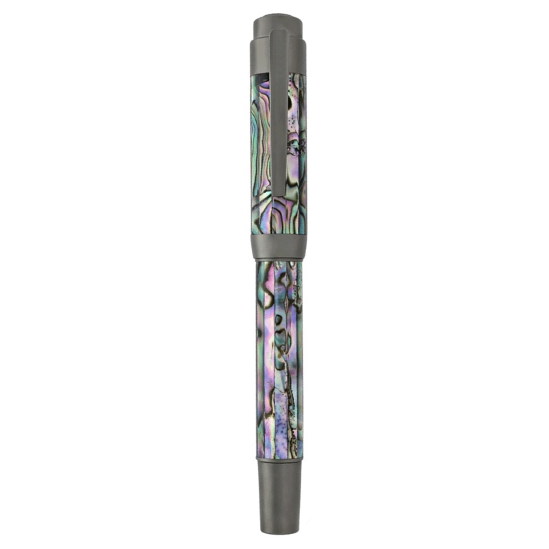LABAN, Fountain Pen – ABALONE GUN METAL. Fine