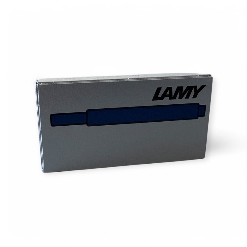 LAMY T10 Ink Cartridge, Black-Blue, Pack of 5