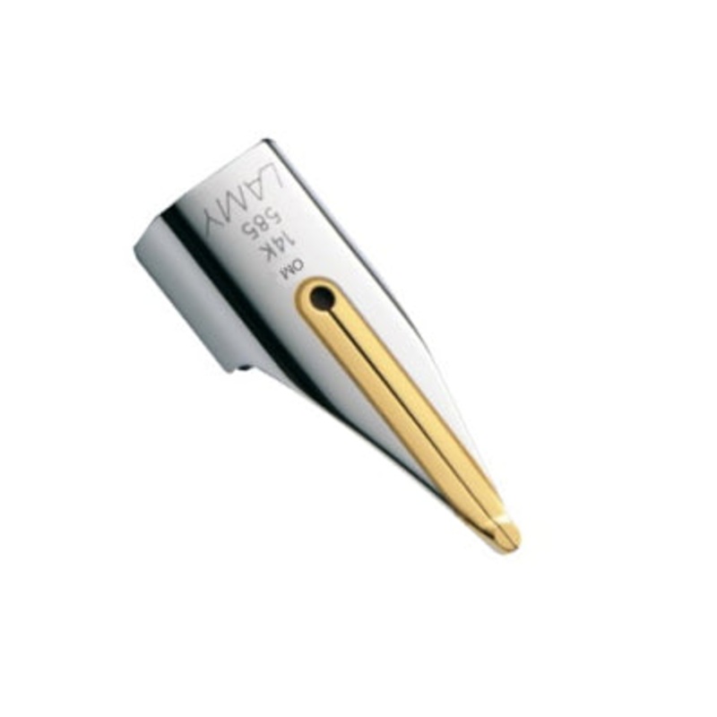 Lamy Z55 Gold Fountain Pen Nib, Oblique Medium