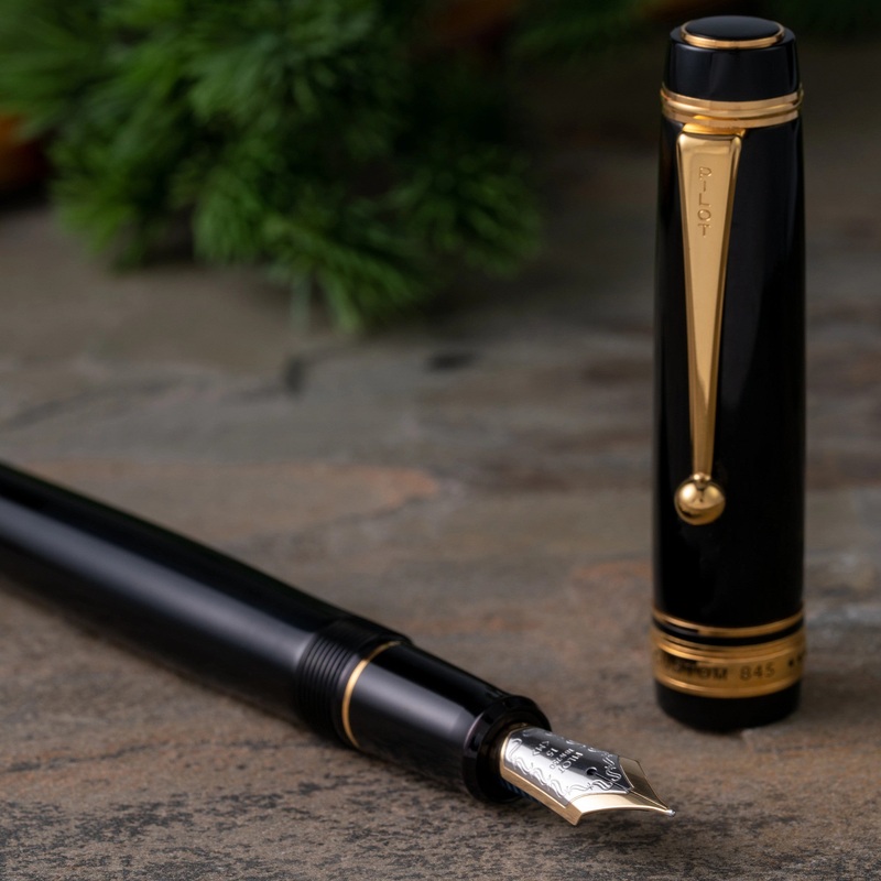 Pilot Custom 845 Urushi Fountain Pen – Black Fine