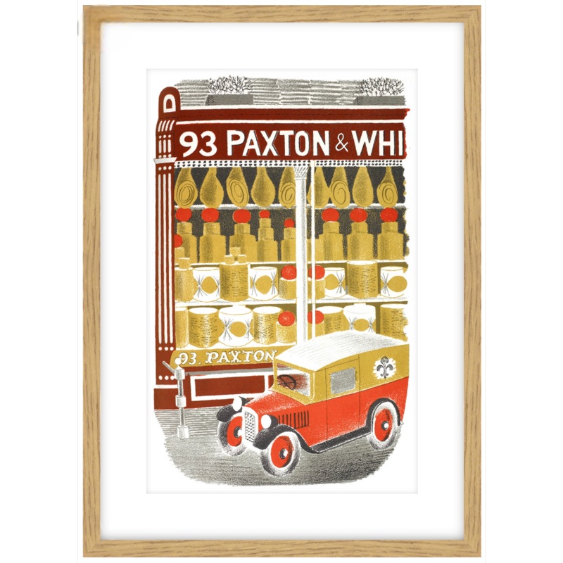 Cheesemonger, High Street by Eric Ravilious