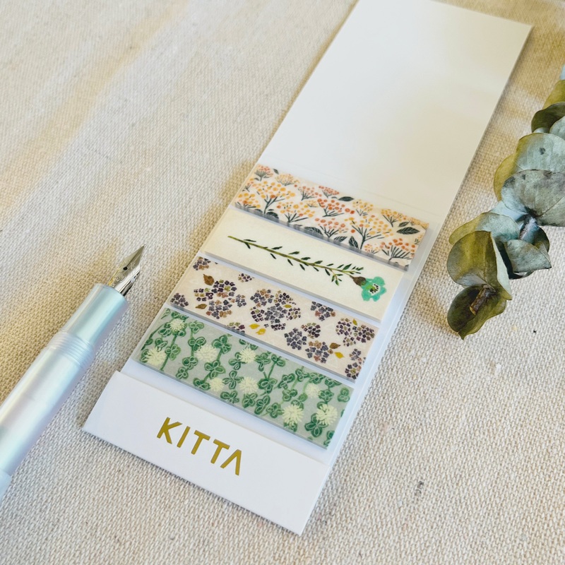 KITTA Washi Tape Pack – Flower 4