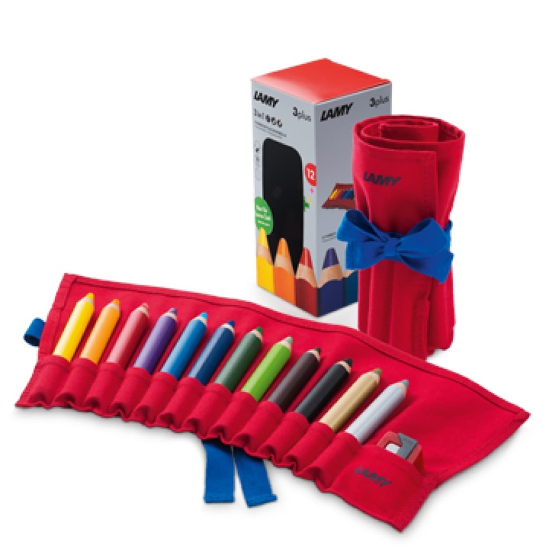 Lamy 3Plus Colored Pencils Cloth Roll – Pack of 12