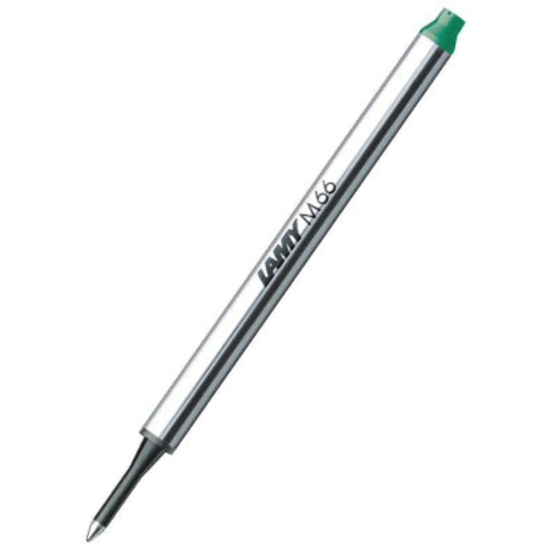 Lamy M66 Capless Rollerball Refill, Medium Green