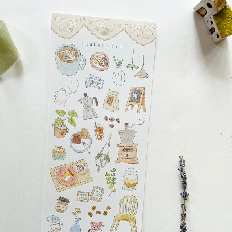 MINDWAVE Utakata Seal – Coffee