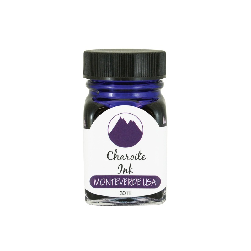 Monteverde Gemstone Charoite Ink Bottle, Purple – 30ml