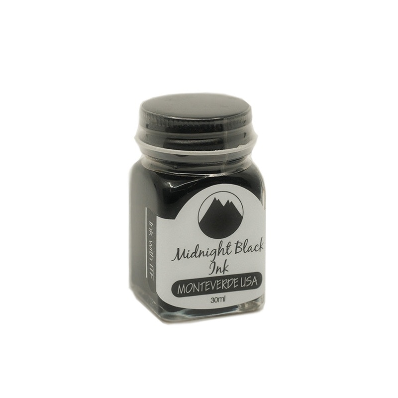 Monteverde Midnight Black Ink Bottle – 30ml