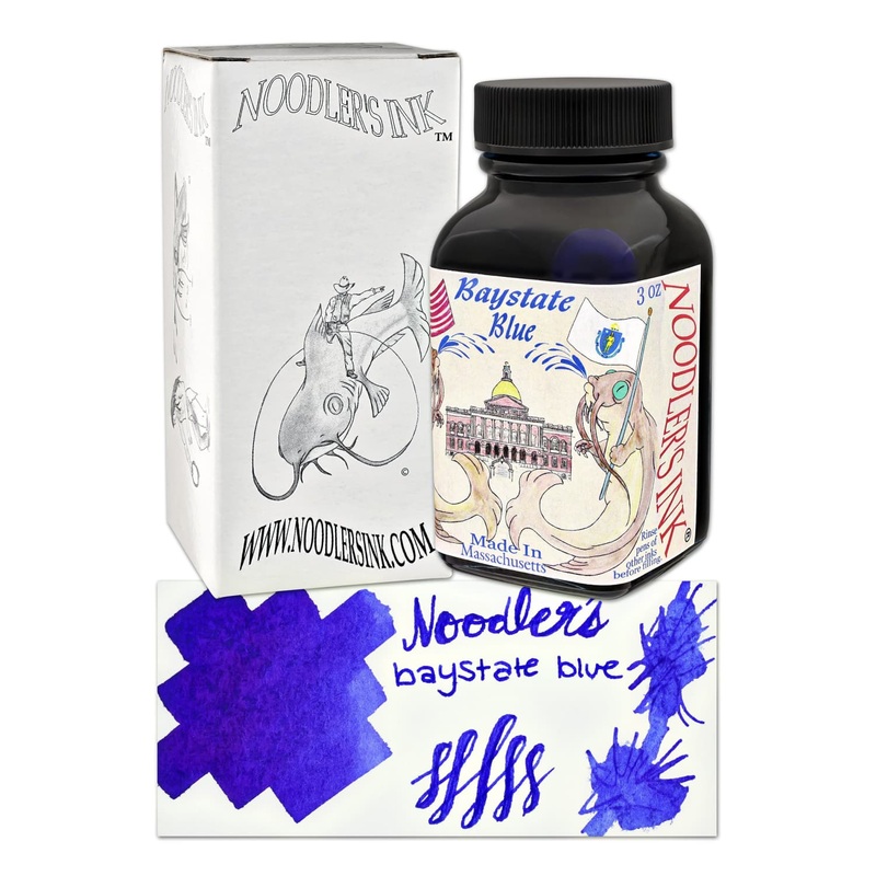 Noodler’s Baystate Blue Fountain Pen Ink – 3oz Bottle