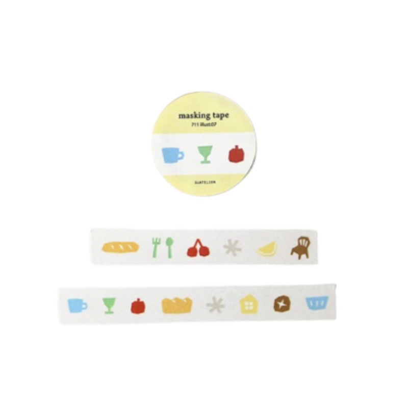 Suatelier Masking Tape – Illust.07