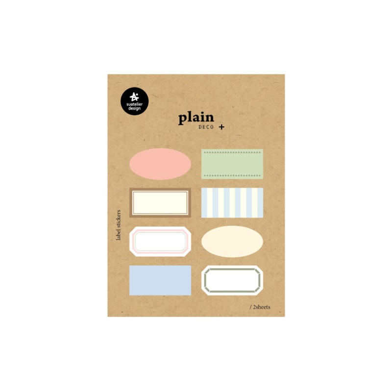 Suatelier Plain Deco Sticker – Plain.75