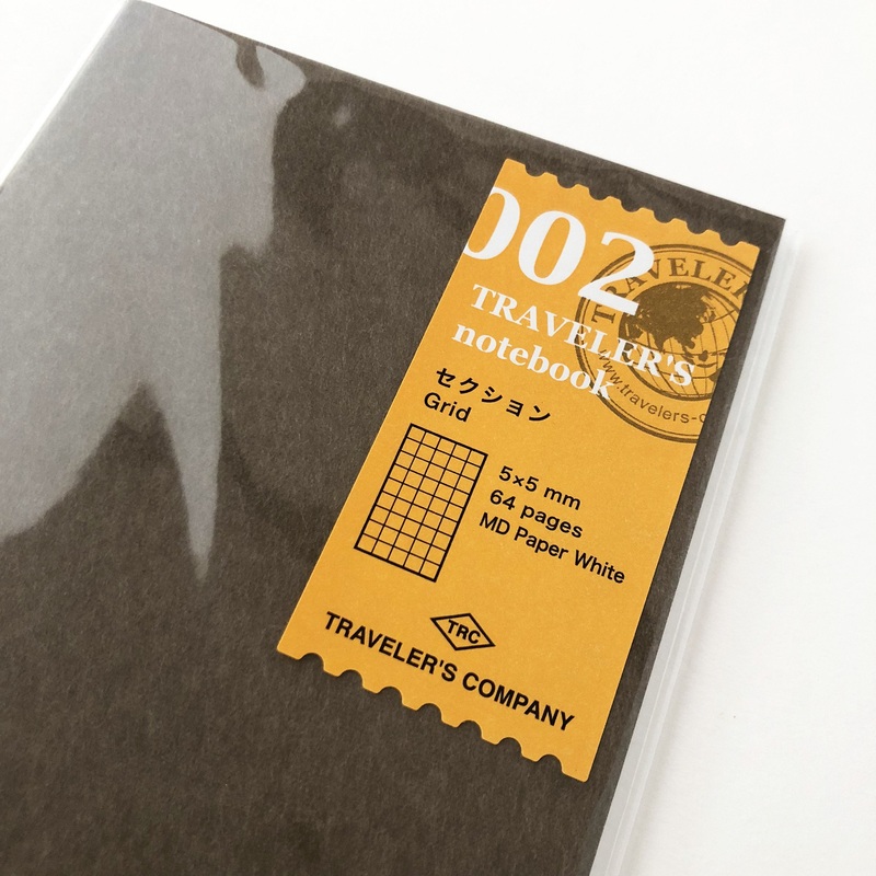 Traveler’s Notebook 002 Grid Refill