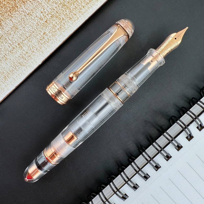 Aurora 88 Fountain Pen – Rose Gold Demonstrator (Limited Edition)(Doorbuster)