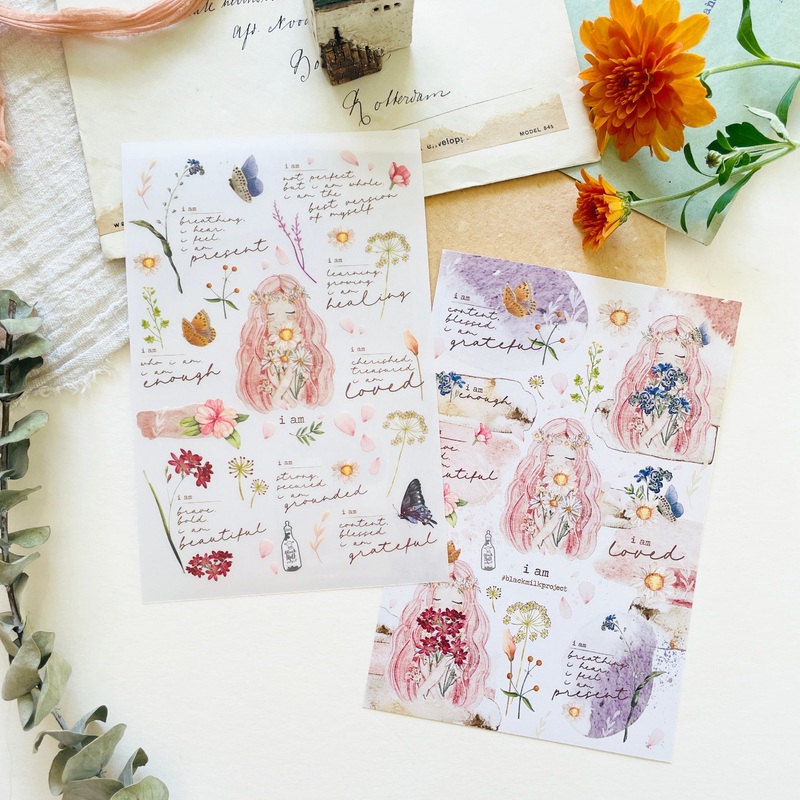 Black Milk Project Sticker Set – I am