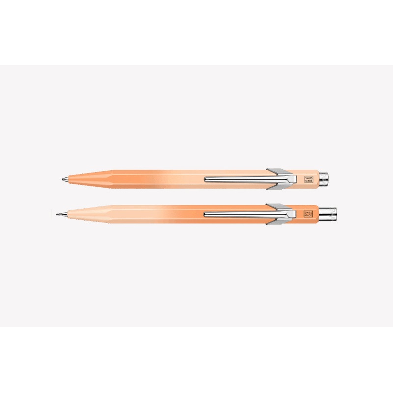 CARAN D’ACHE 849 Ballpoint Pen and 844 Mechanical Pencil Set – Sunset Sky