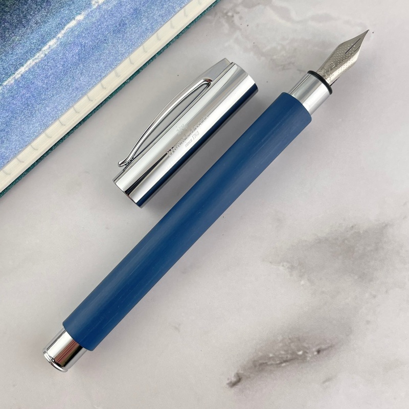 Faber-Castell Ambition Fountain Pen – Precious Blue Extra Fine