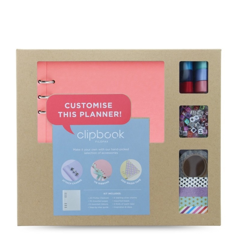 Filofax Clipbook A5 Creative Kit Rose