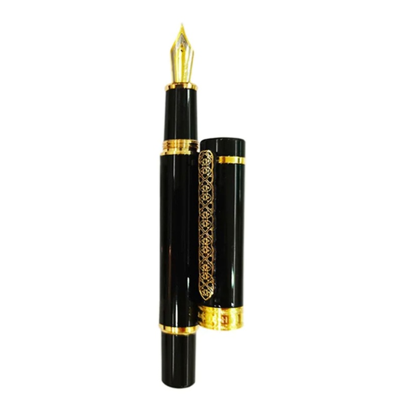 Hongdian 8037 Fountain Pen – Black Fine