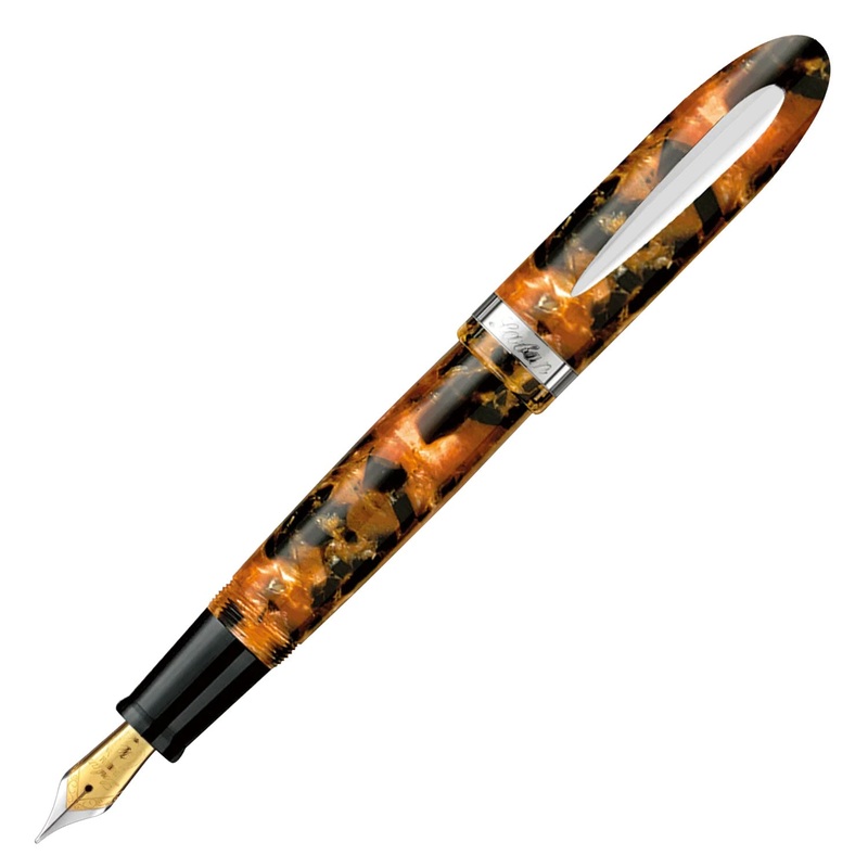 Laban Mento Fountain Pen – Pumpkin Seed CT Medium