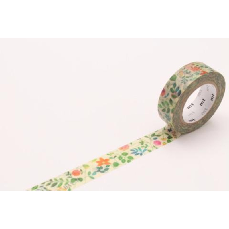 mt Washi Tape – Watercolor Flower