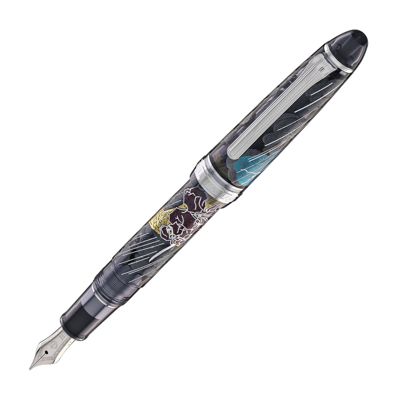 Sailor 1911 Standard Ninja Fountain Pen in Shachihoko with Rhodium Trim – 14K Gold Medium-Fine