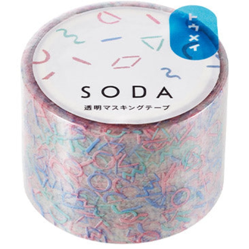 SODA Transparent MT Tape – 30mm Pop CMT30-002