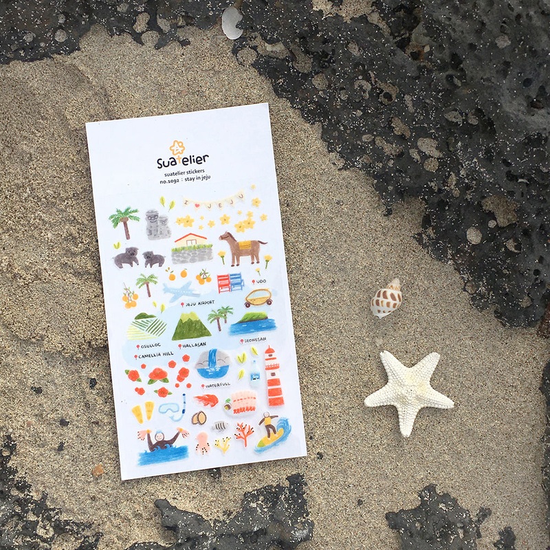 Suatelier Daily Deco Stickers – Stay In Jeju sticker