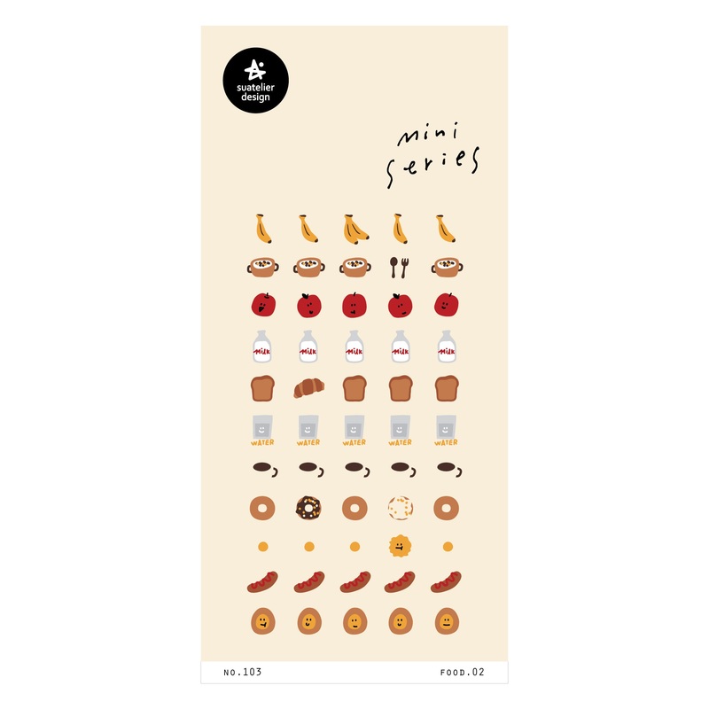 Suatelier Sticker Mini Series – Food.02