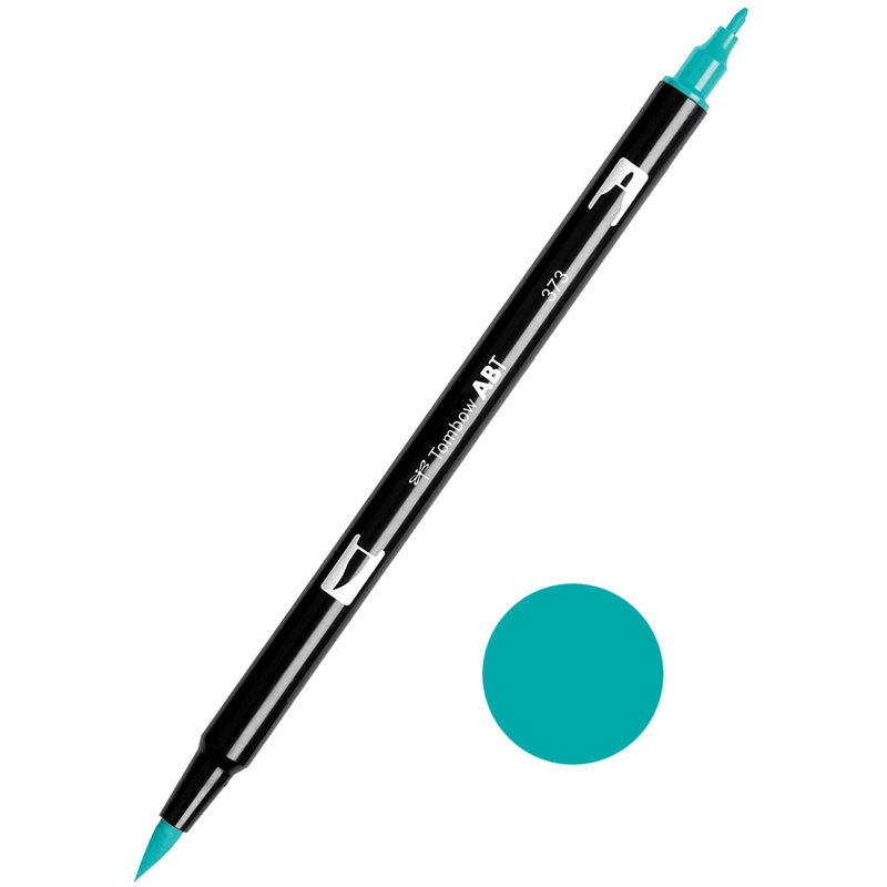 Tombow ABT-373 Sea Blue Dual Brush Pen