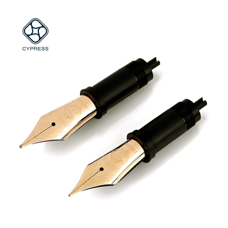 14K Nag-style Grind Nib Naginata Fine