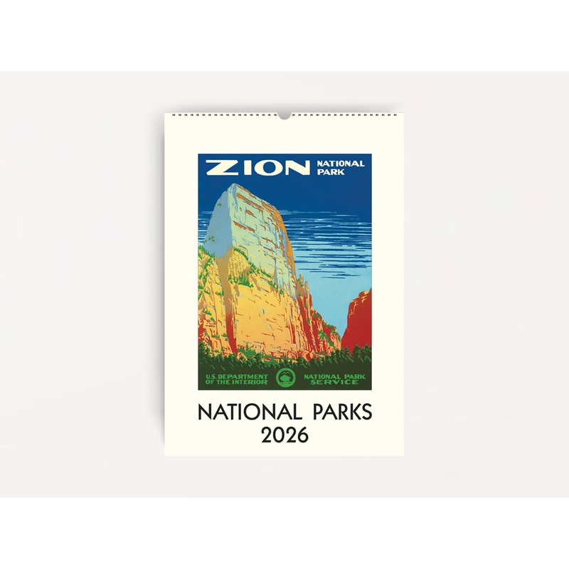 Cavallini 2026 WALL Calendar – National Parks